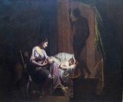 Joseph Wright, Penelope Unravelling Her Web